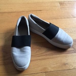 Via Spiga platform slip ons